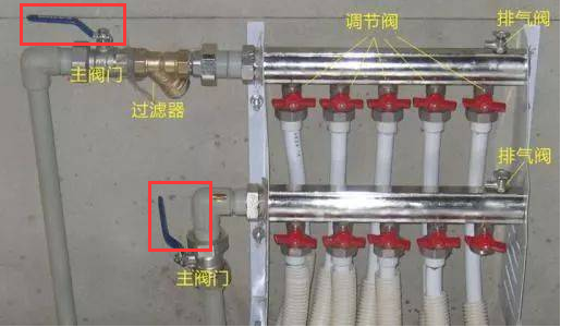 地源熱泵地暖分集水器開關如何打開與關閉？