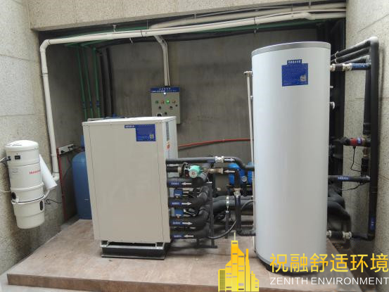 地源熱泵系統節省空間普遍應用于現代建筑